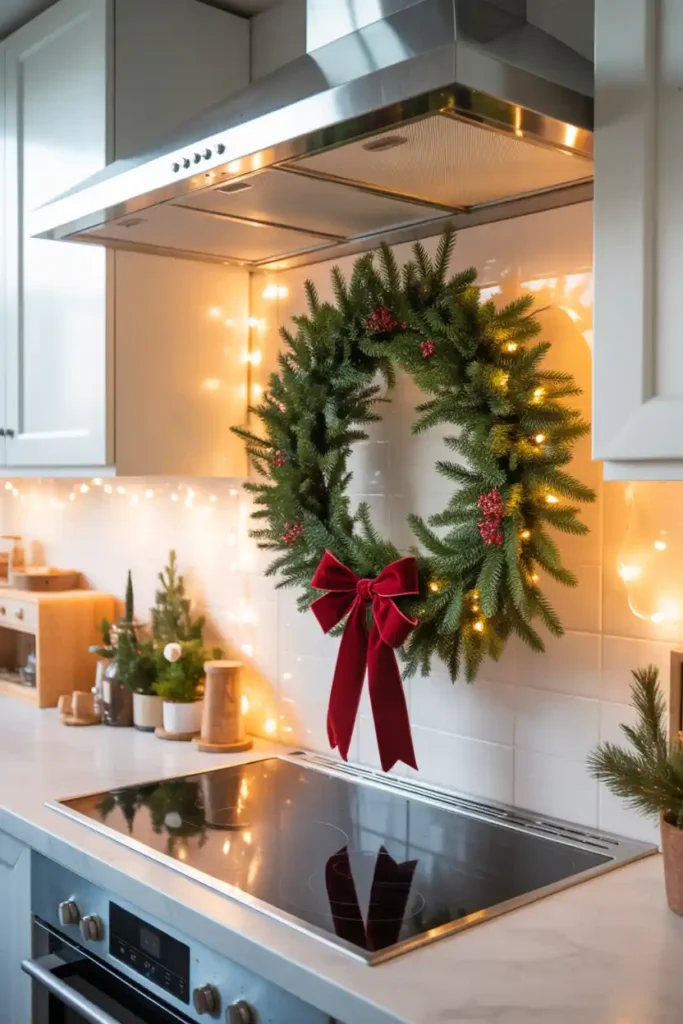 Wreath Above the Stove