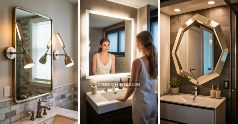 bathroom mirror and lighting ideas