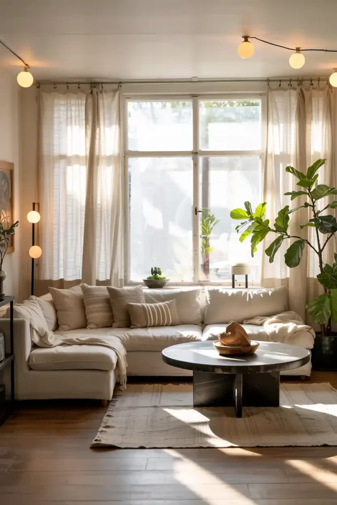 brighten a living room