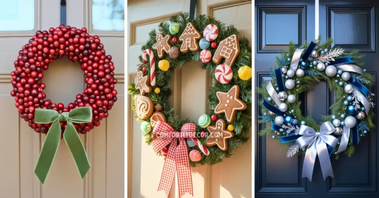 christmas wreaths for front door