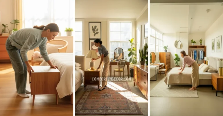 how to arrange bedroom furniture