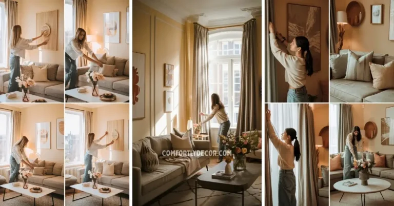 how to decorate a small living room