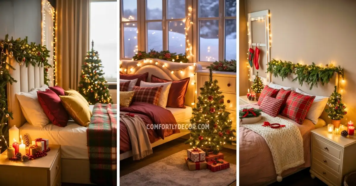 how to decorate your room for Christmas