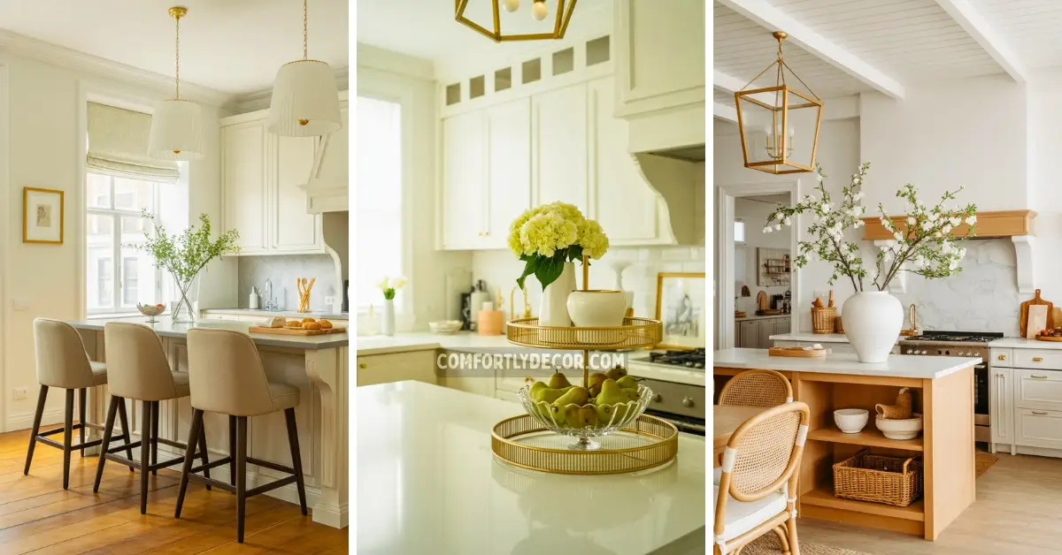 how to style kitchen countertops