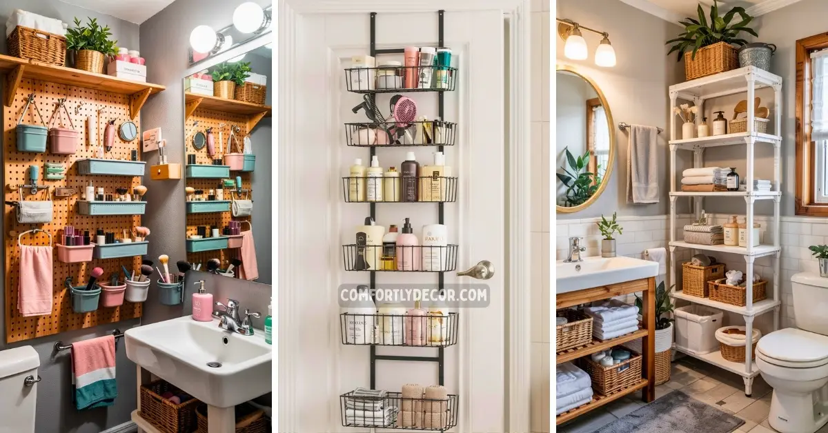 small bathroom storage ideas