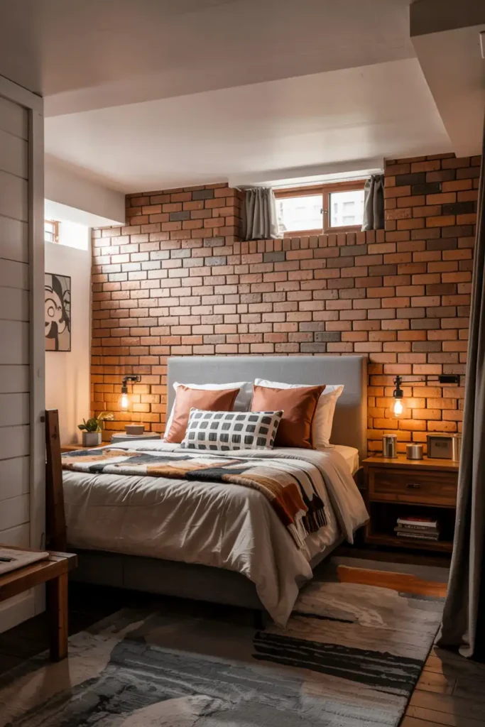 Accent Brick Wall