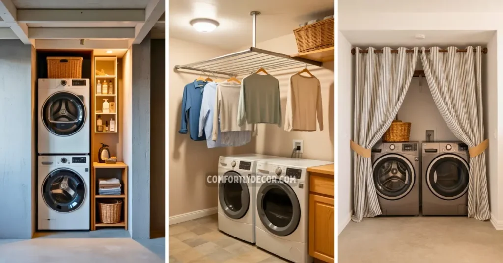 Basement Laundry Room Ideas