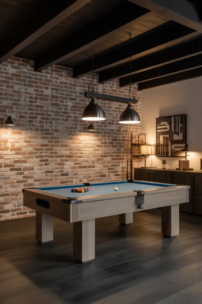Brick Accent Wall Design