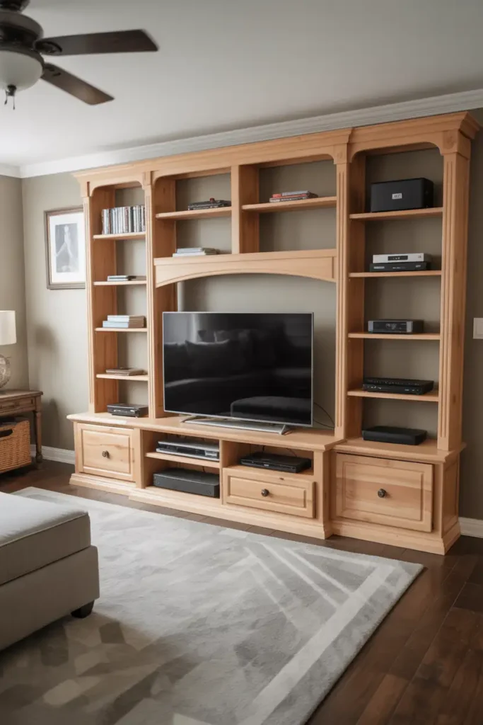 Built In Entertainment Wall