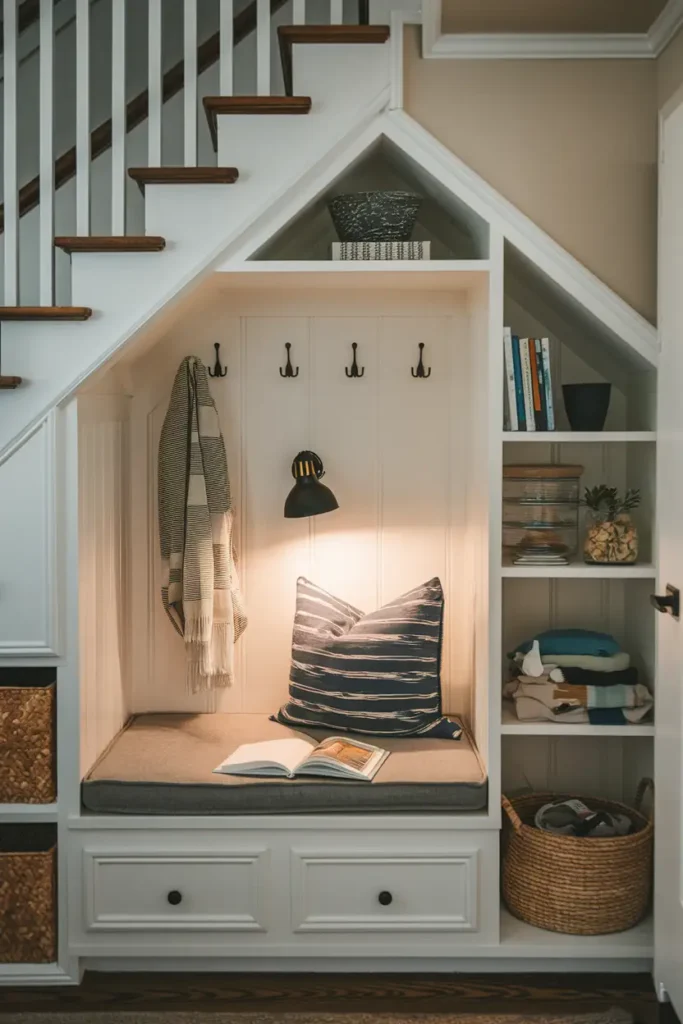 Combination Closet and Reading Nook