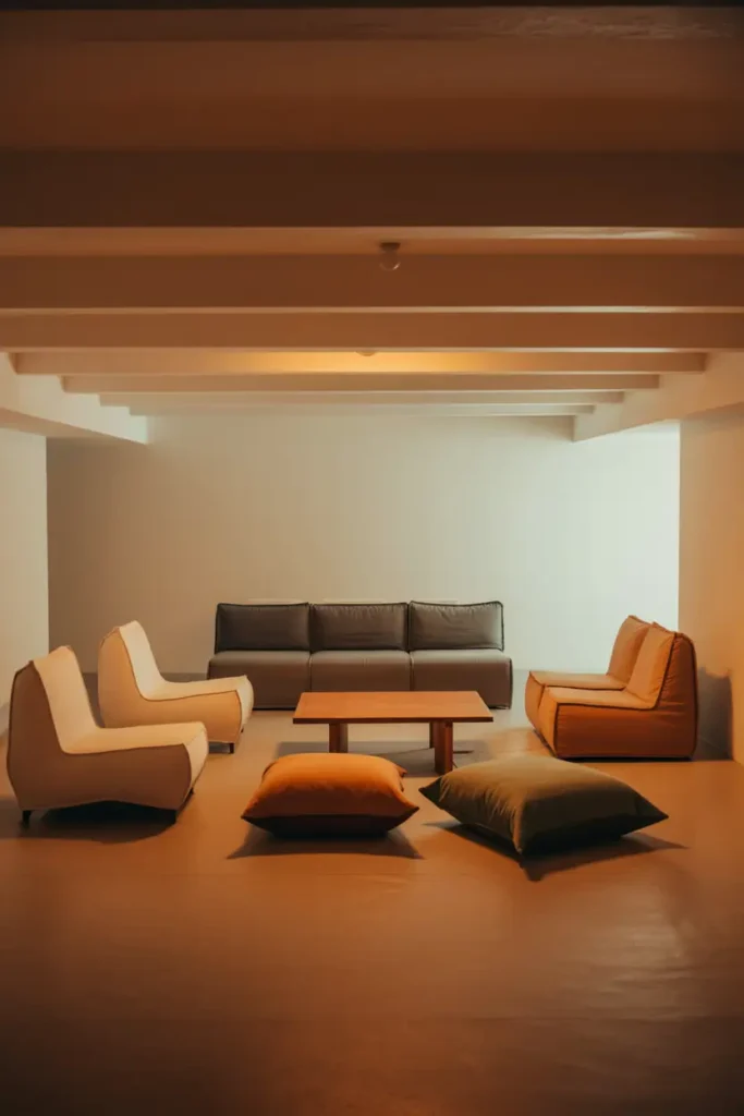 Compact Seating with Low Backs