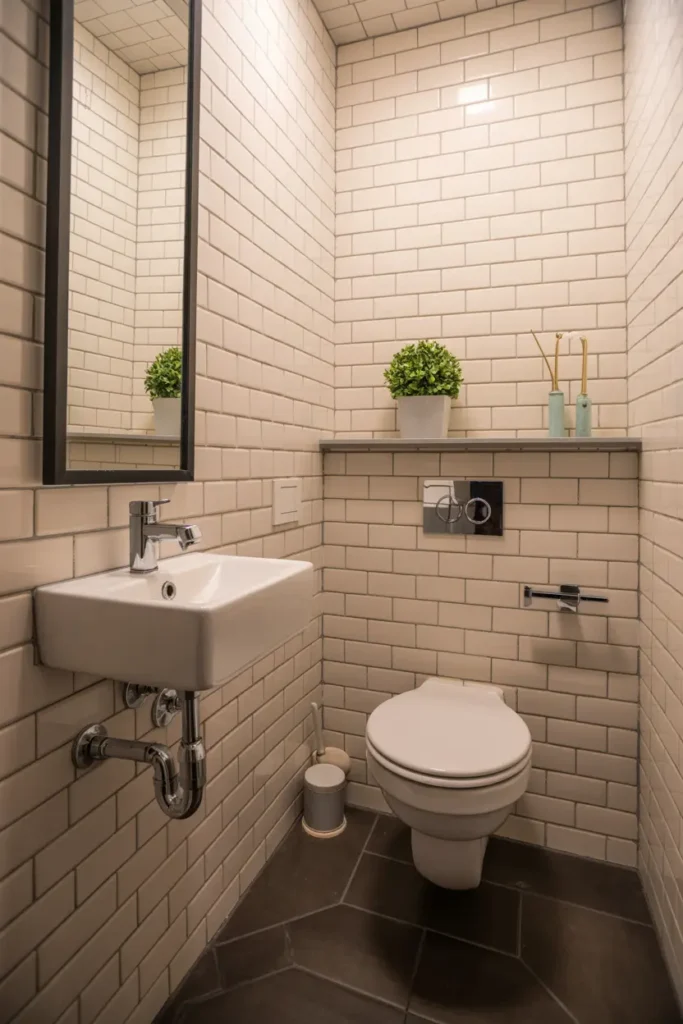 Compact Wall Mounted Toilet
