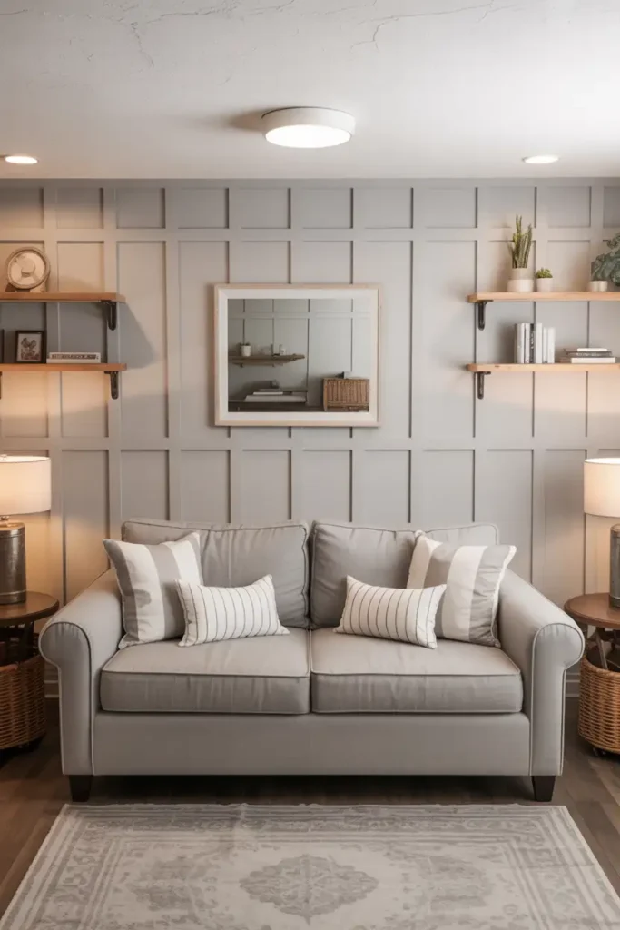 DIY Accent Wall Paneling