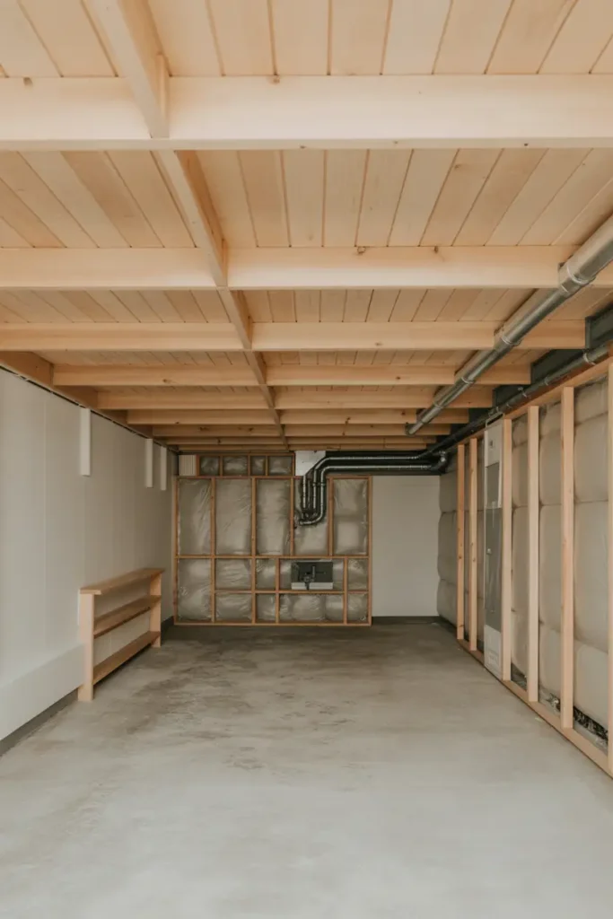 DIY Wood Plank Ceiling