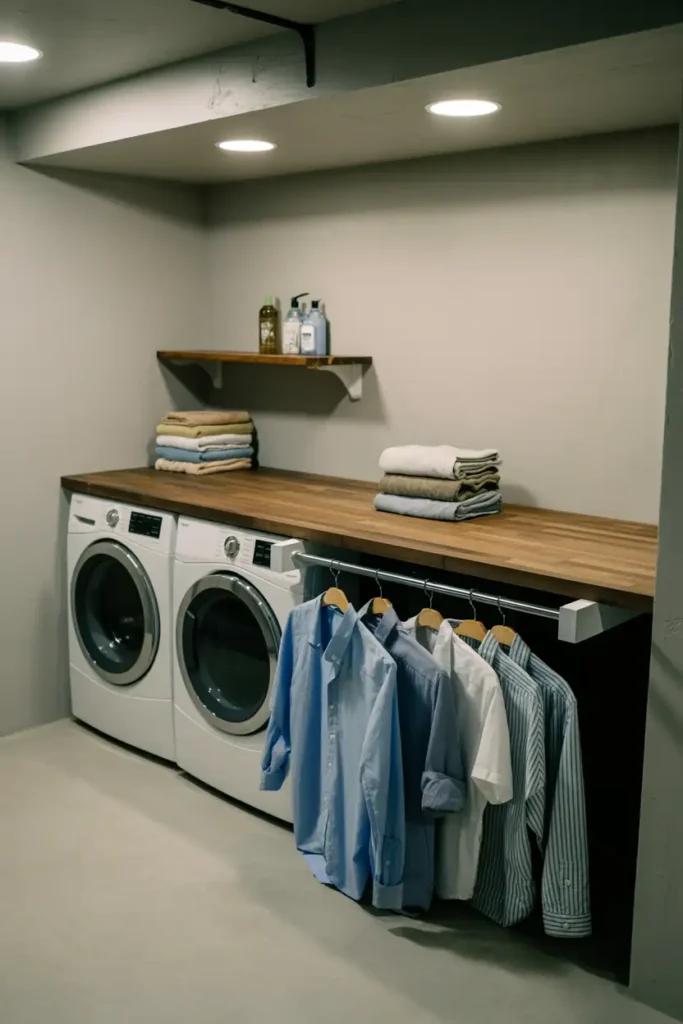 Folding Station Over the Machines