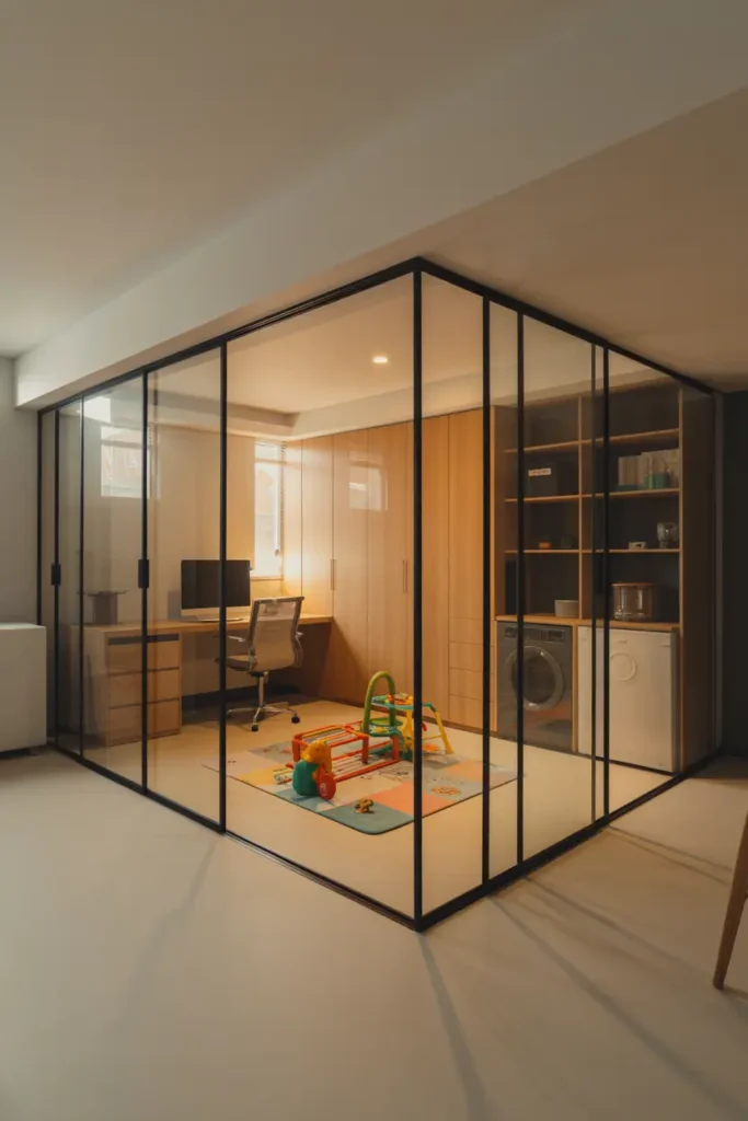 Frameless Glass Partitions