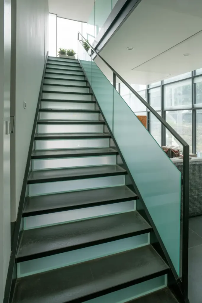 Frosted Glass Panels for Privacy and Style