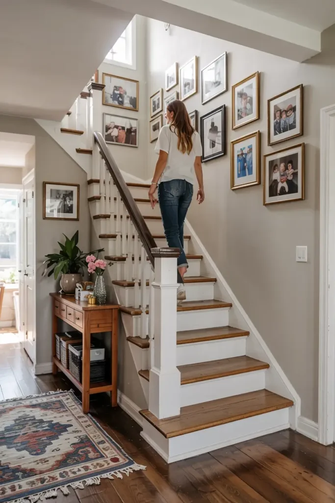 Gallery Wall of Family Photos