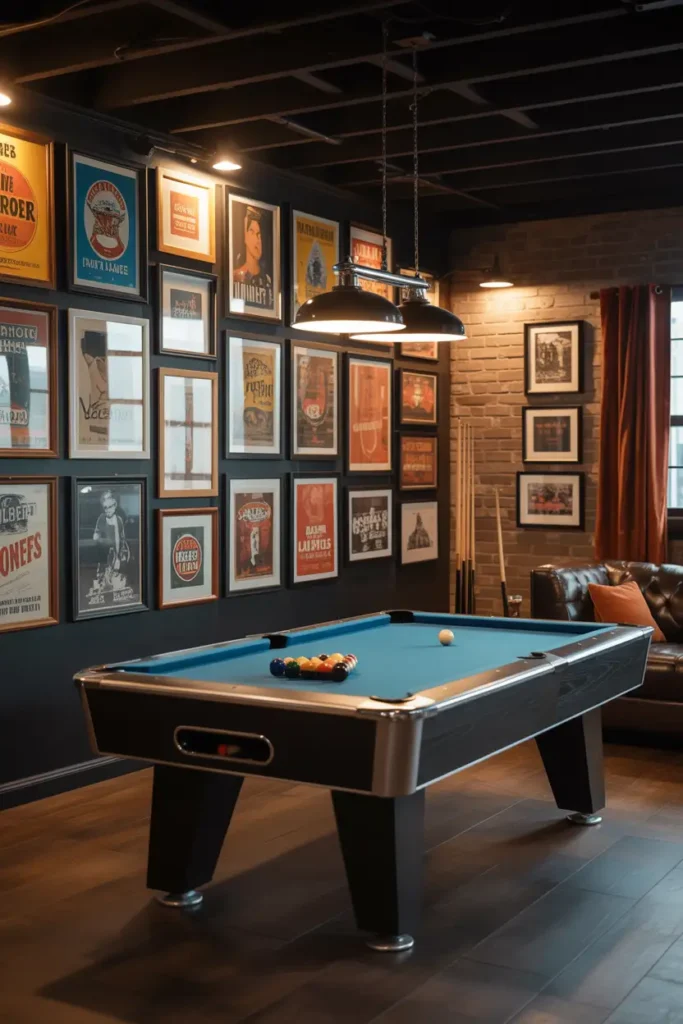 Gallery Wall of Vintage Signs