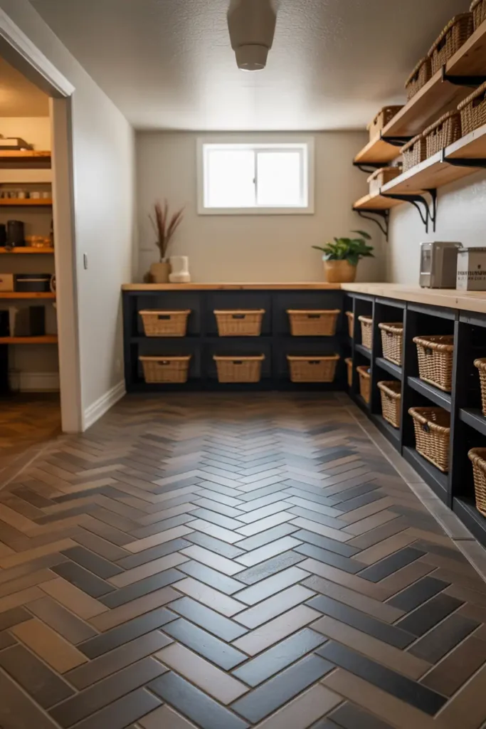 Herringbone Layout Tiles