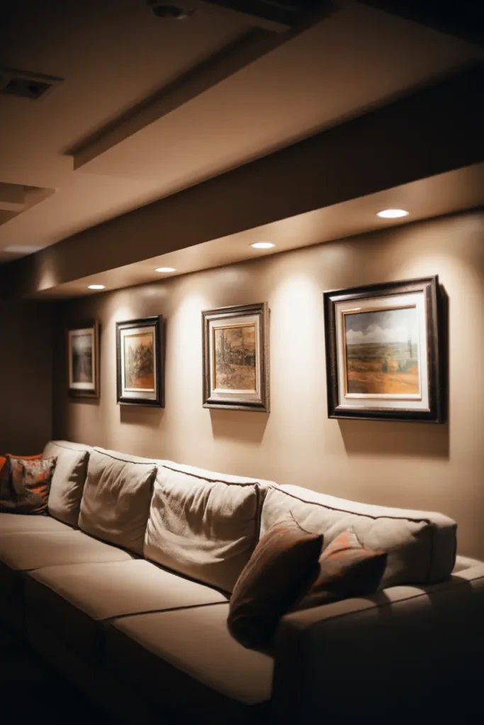 Horizontal Wall Art Layout