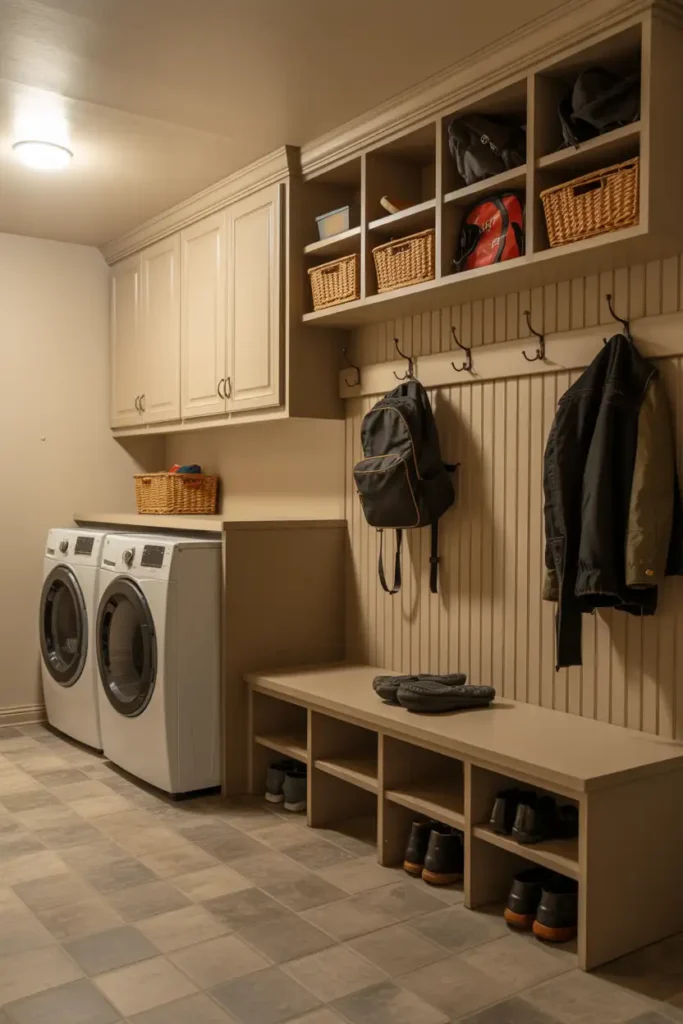 Laundry Plus Mudroom Combo