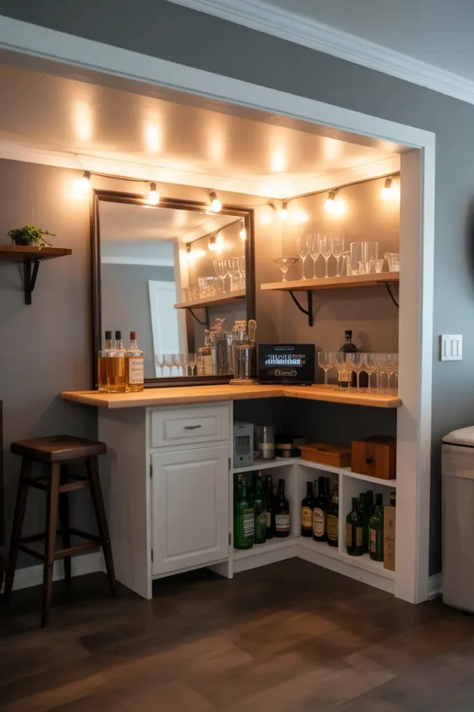 Mini Bar Setup