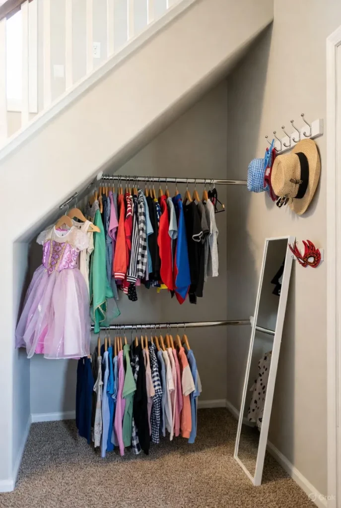 Mini Dress Up Closet or Costume Corner