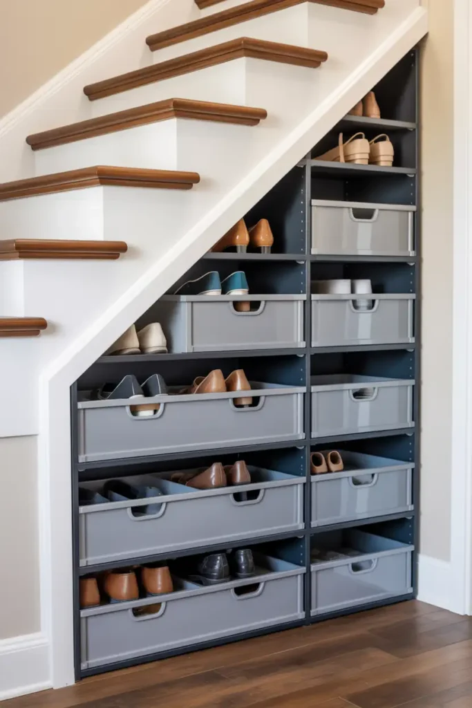 Modular Shoe Storage Drawers for Small Homes