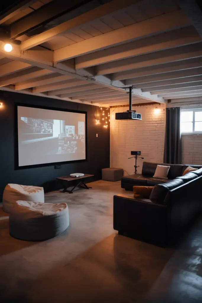 Movie Wall Projection Setup