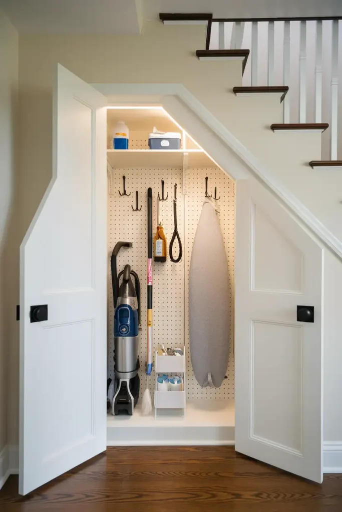 Multi Purpose Closet with Utility Storage