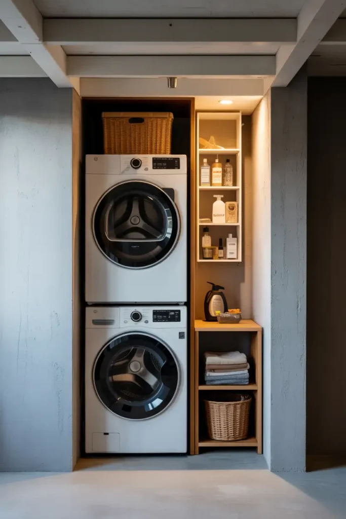 Stackable Washer Dryer for Tight Corners