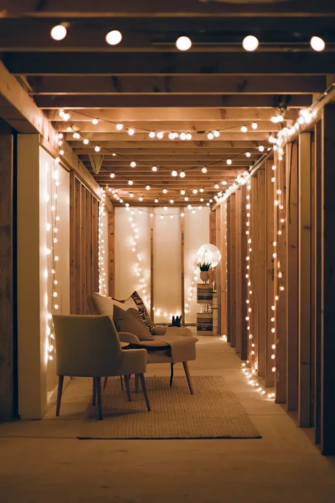 String Lights for Cozy Ambiance