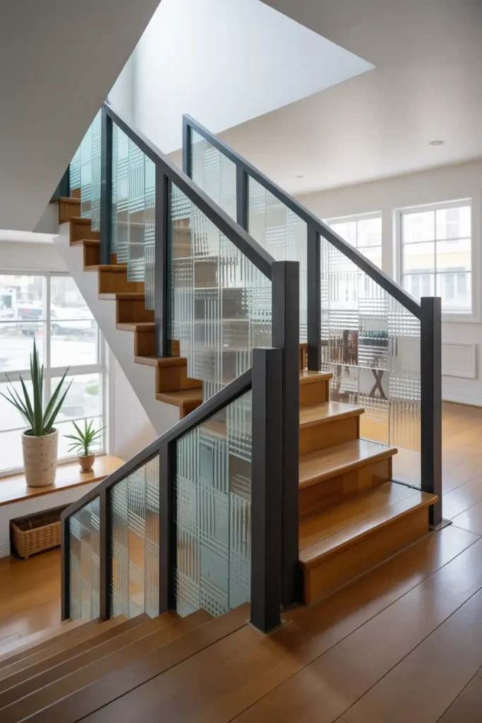 Textured or Patterned Glass for Artistic Touch