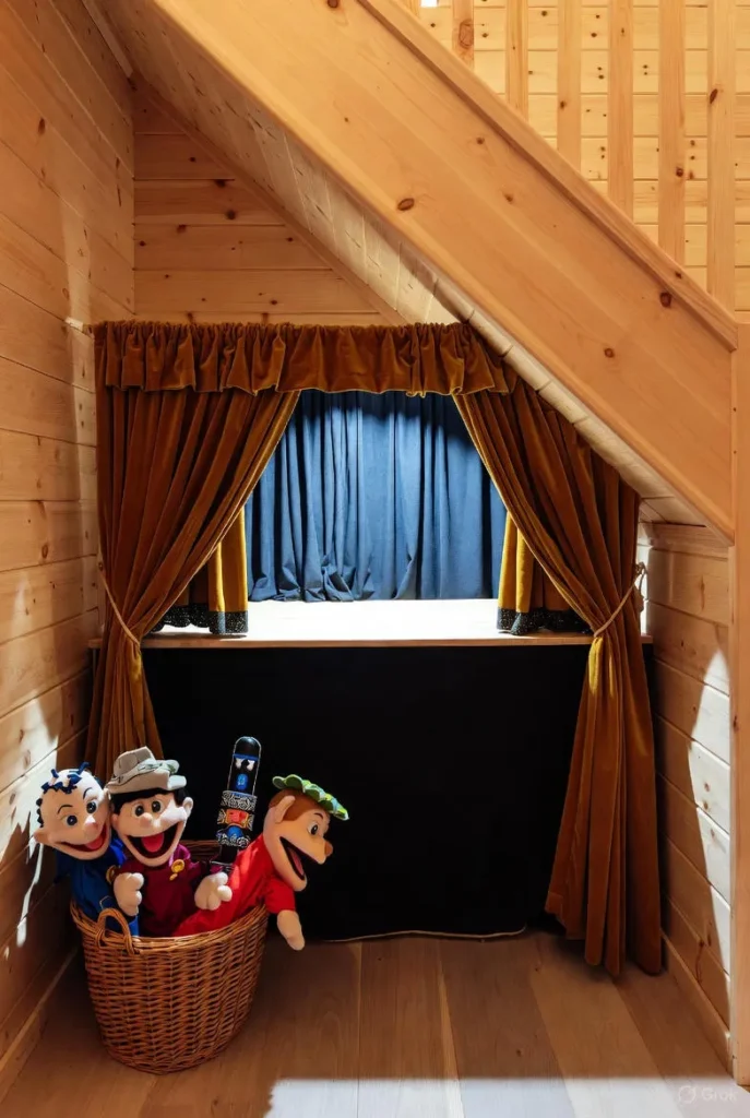 Tiny Theater or Puppet Show Stage