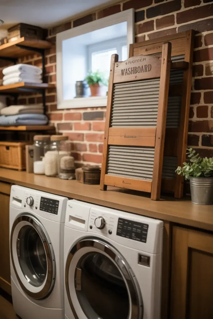 Vintage Washboard Decor