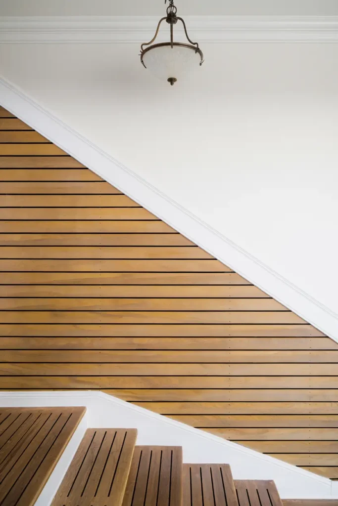 Wooden Slat Panel Accent Wall 1