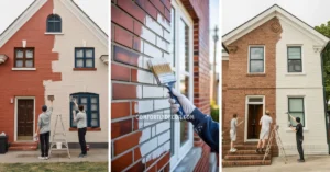 how to paint brick exterior