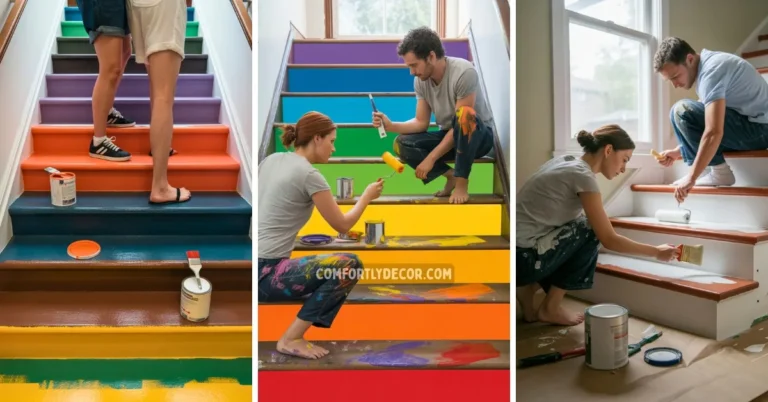 how to paint stairs