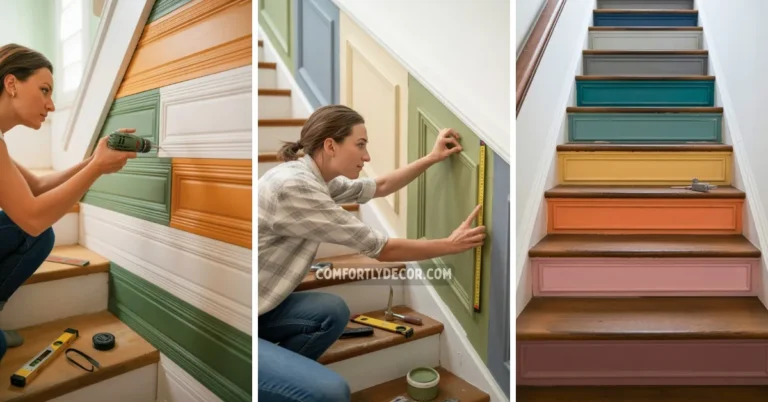 how to panel staircase