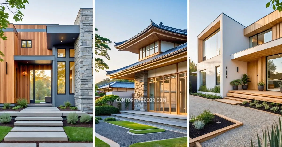 japandi house exterior