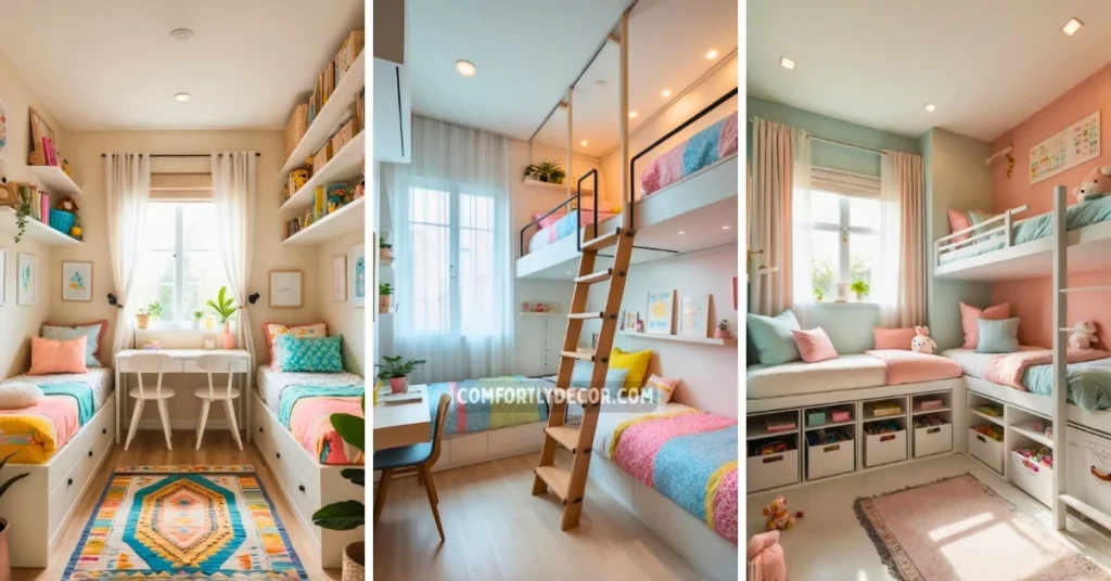 small bedroom ideas for 2 sisters