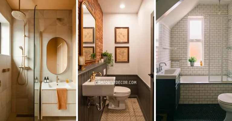 under stairs bathroom