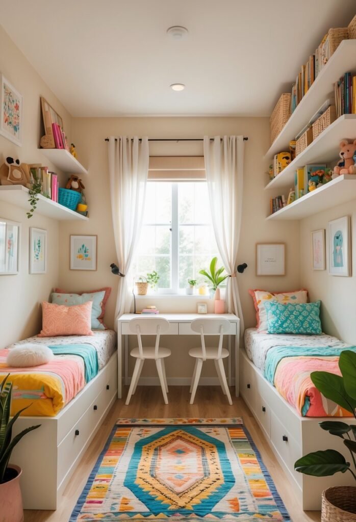 15 Clever Small Bedroom Ideas for 2 Sisters - ComfortlyDecor