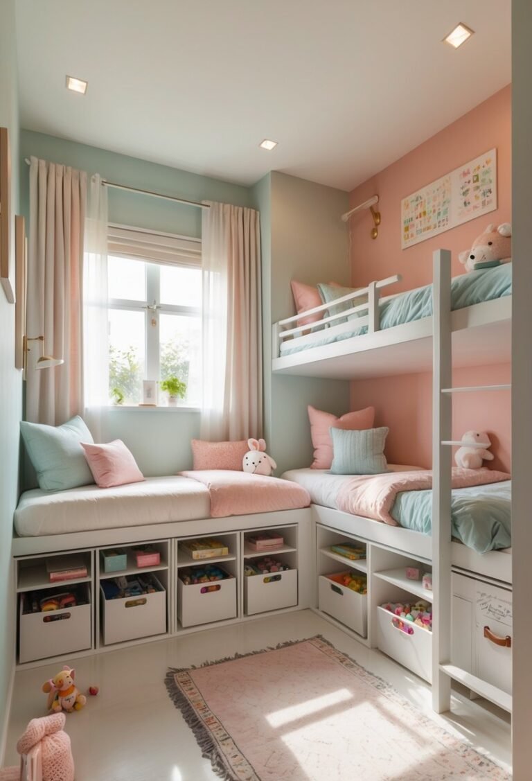 15 Clever Small Bedroom Ideas for 2 Sisters - ComfortlyDecor