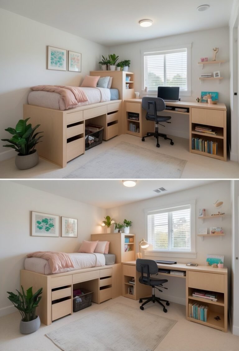 15 Clever Small Bedroom Ideas for 2 Sisters - ComfortlyDecor