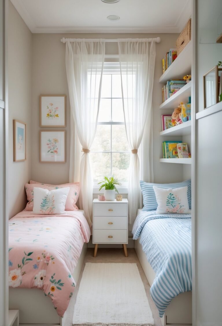 15 Clever Small Bedroom Ideas for 2 Sisters - ComfortlyDecor