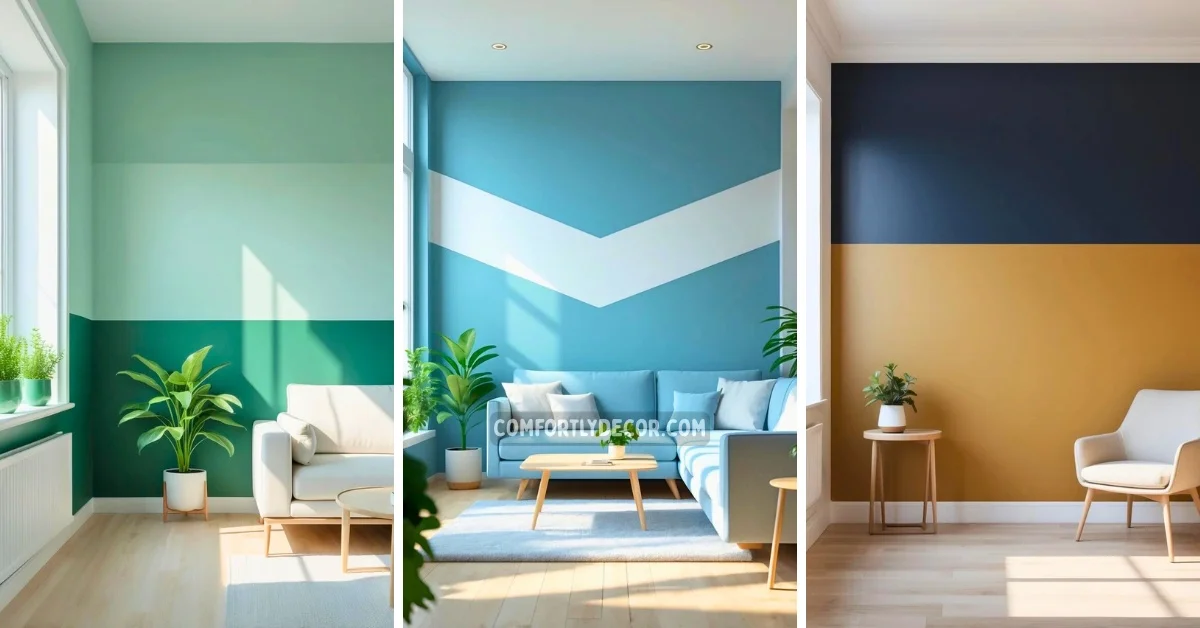 2 tone wall paint ideas