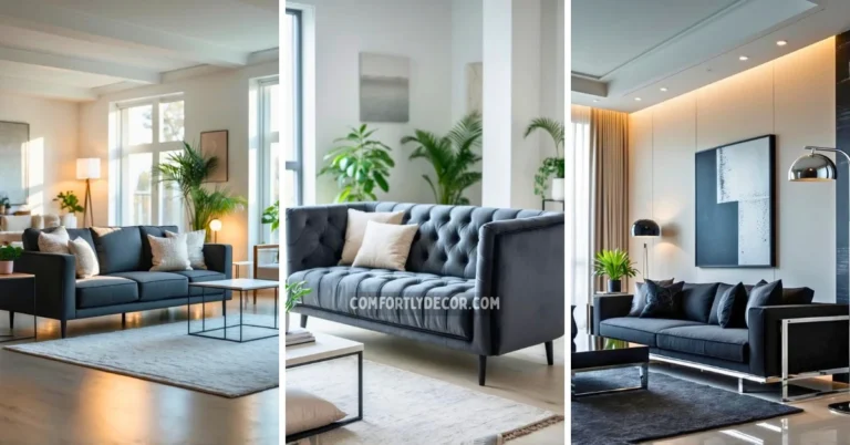 dark gray sofa living room ideas