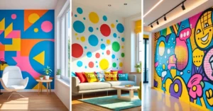 funky wall paint ideas